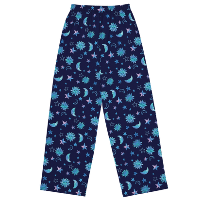 Moonstar Unisex Wide-Leg Lounge Pants