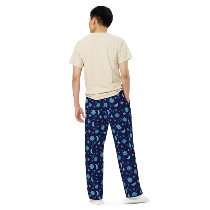 Moonstar Unisex Wide-Leg Lounge Pants