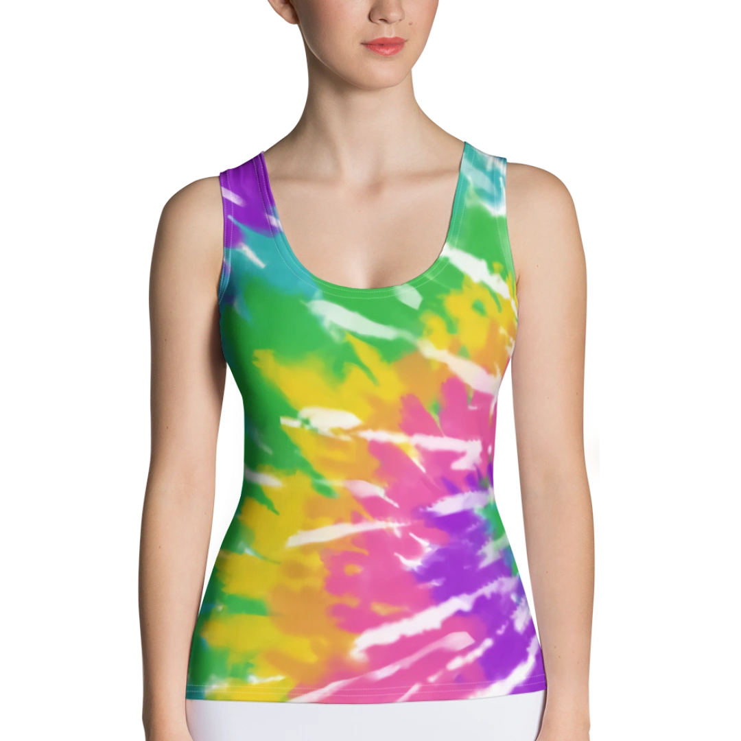Tie Dye Obsessed Tank Top
