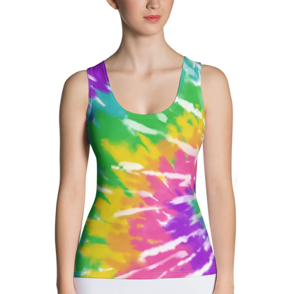 Tie Dye Obsessed Tank Top