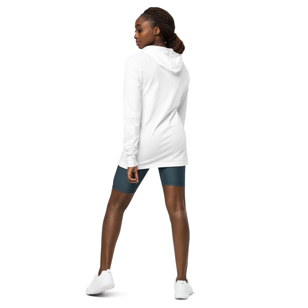 Mardi Gras Vibe Hooded Long Sleeve Tee