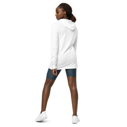 Mardi Gras Vibe Hooded Long Sleeve Tee