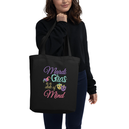 Mardi Gras State Of Mind Eco Tote Bag