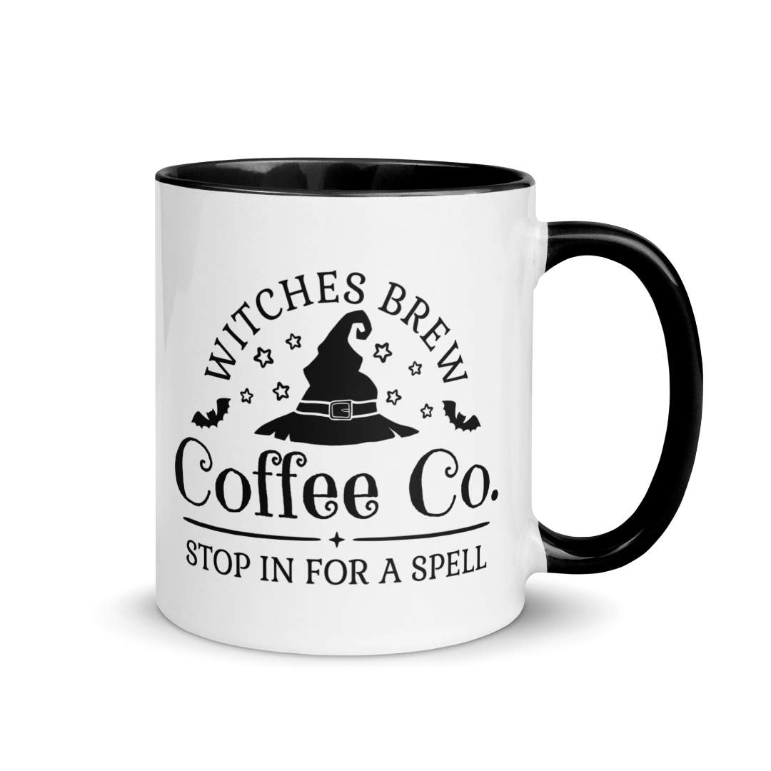 Witches Brew Coffee Co White Mug