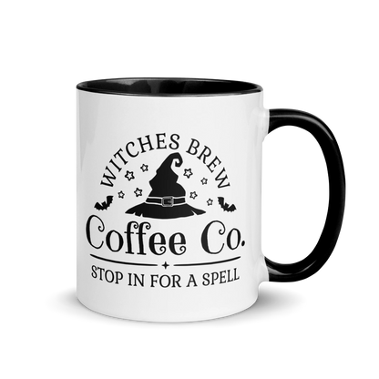 Witches Brew Coffee Co White Mug