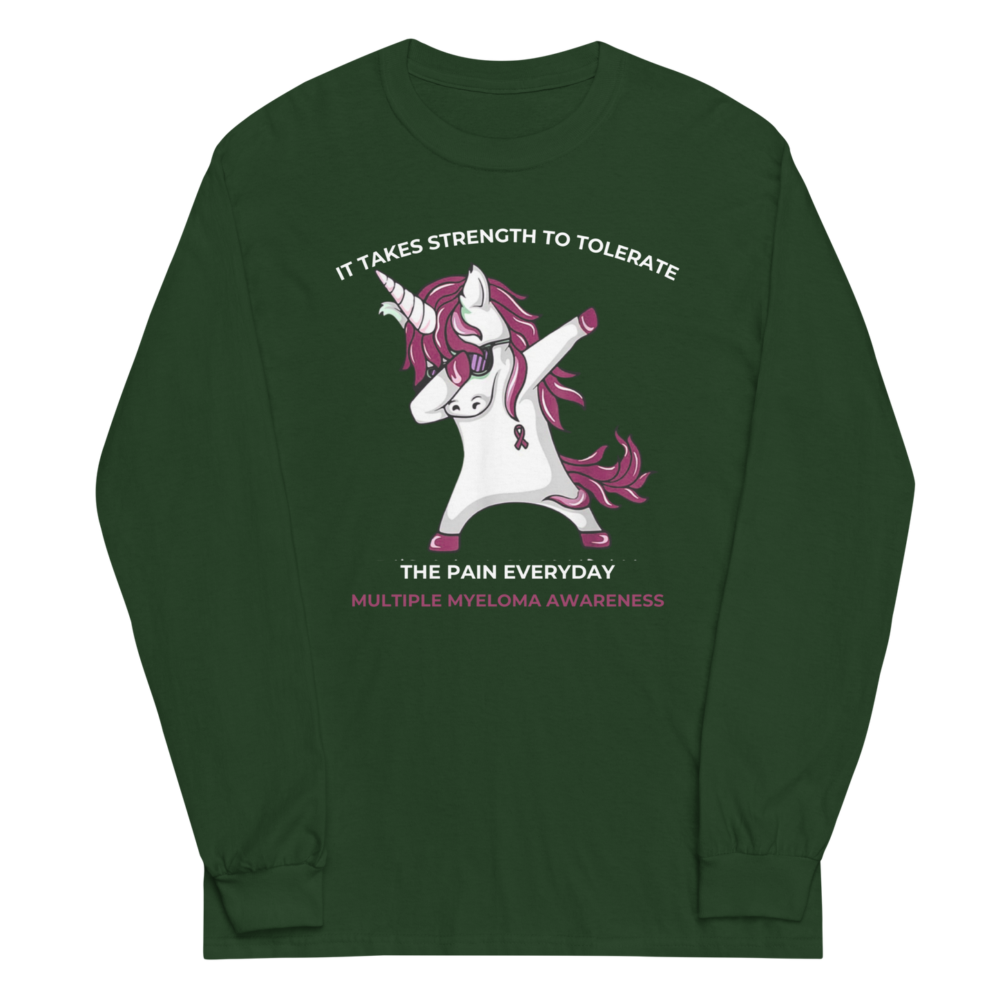Myeloma Unicorn Long Sleeve Shirt