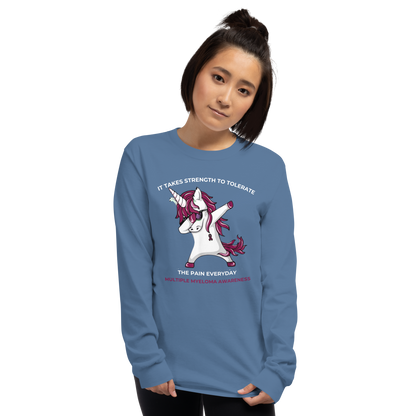 Myeloma Unicorn Long Sleeve Shirt