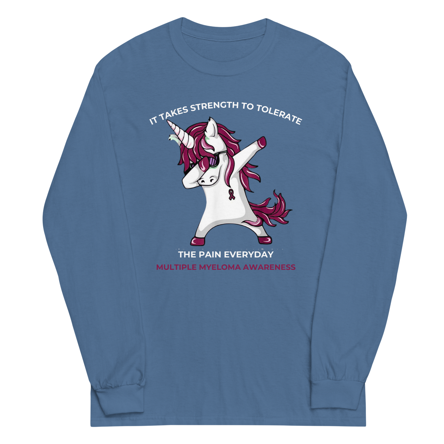 Myeloma Unicorn Long Sleeve Shirt