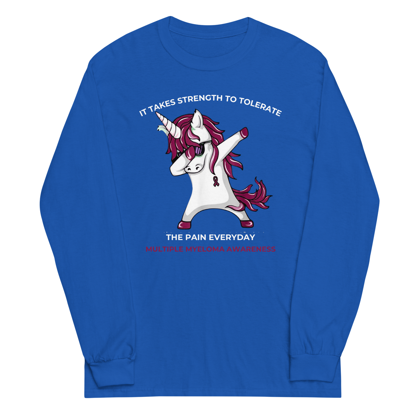 Myeloma Unicorn Long Sleeve Shirt