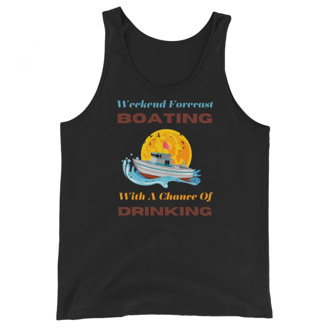 Weekend Forecast Unisex Tank Top