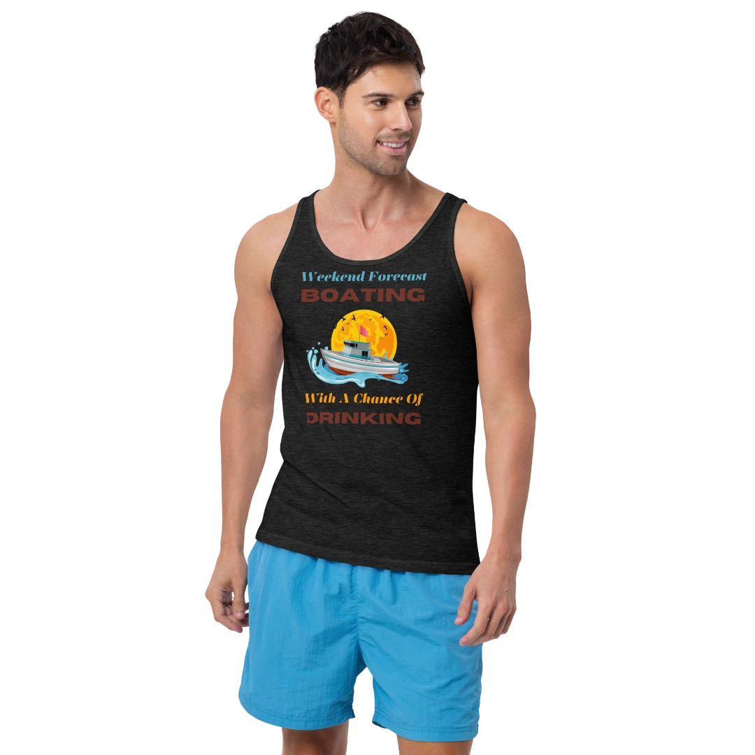 Weekend Forecast Unisex Tank Top
