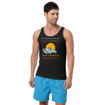 Weekend Forecast Unisex Tank Top