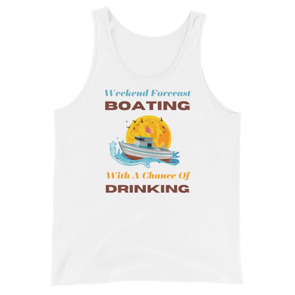 Weekend Forecast Unisex Tank Top