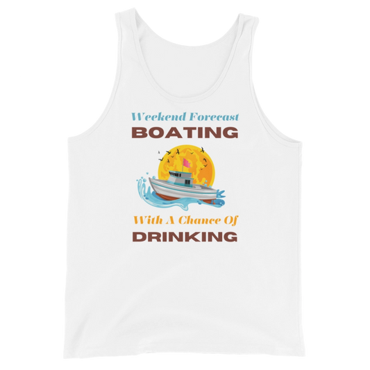Weekend Forecast Unisex Tank Top