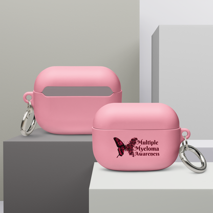 Myeloma Awareness Butterfly Rubber Case for AirPods®