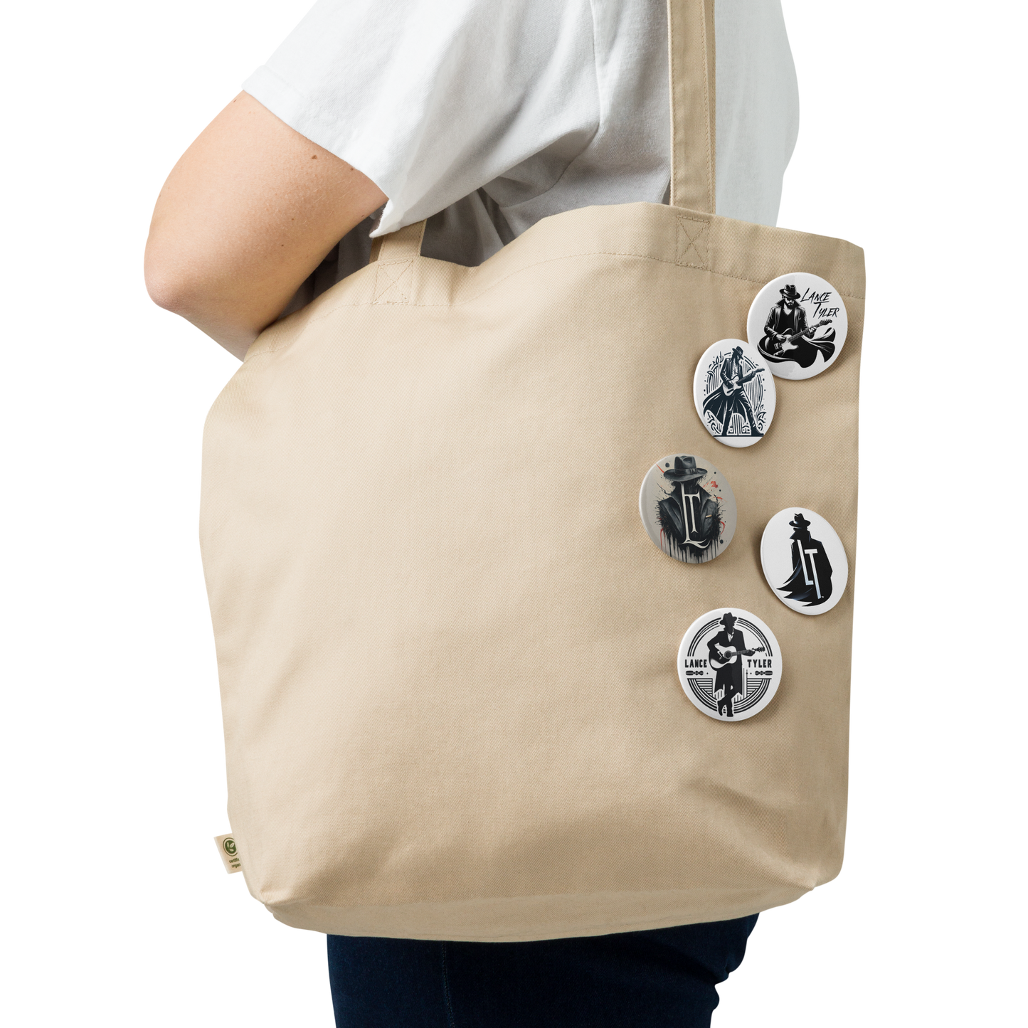 Lance Tyler™ Pin Button Set