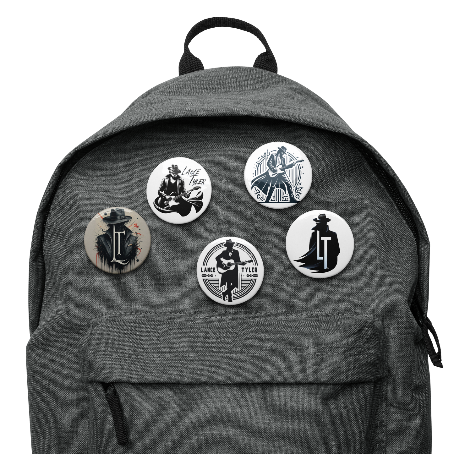 Lance Tyler™ Pin Button Set