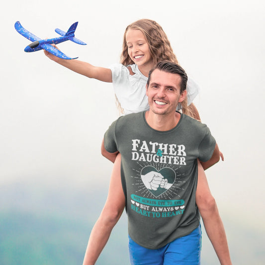 Father & Daughter Heart to Heart Short-Sleeve T-Shirt