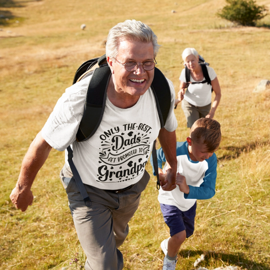 Promotion To Grandpa Short-Sleeve T-Shirt
