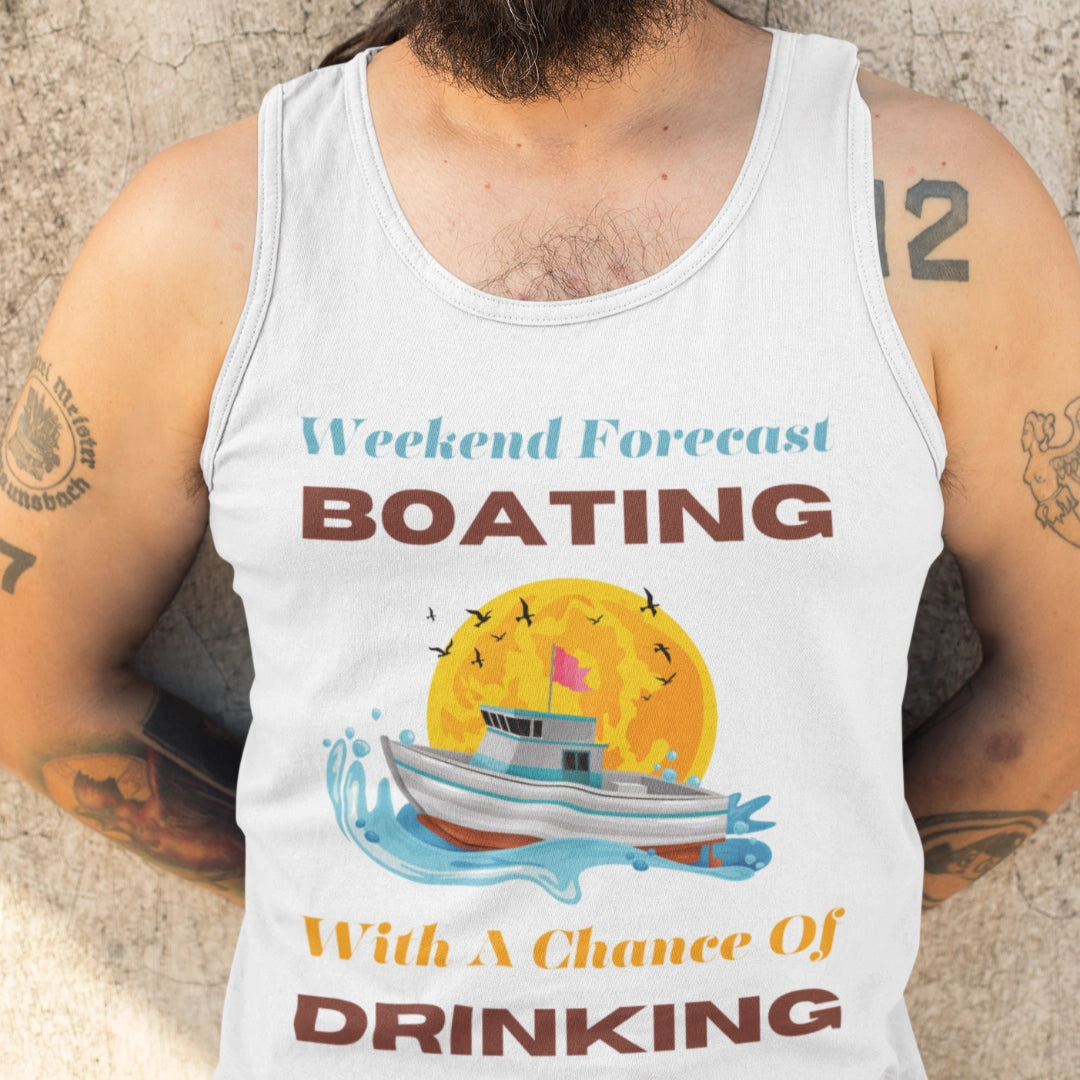 Weekend Forecast Unisex Tank Top