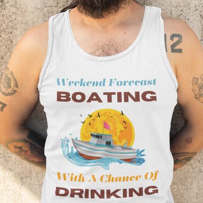 Weekend Forecast Unisex Tank Top