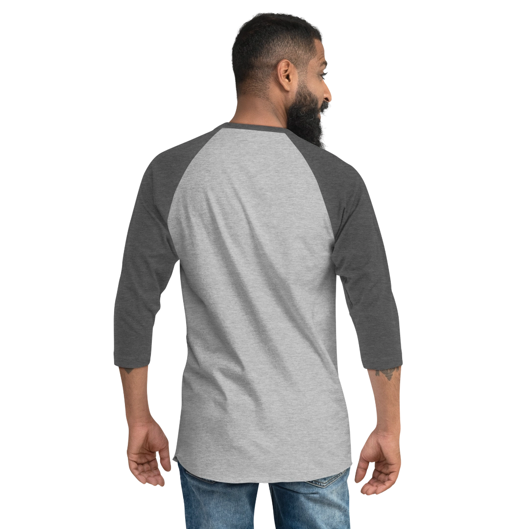 Step Up Dad 3/4 Sleeve Raglan Shirt