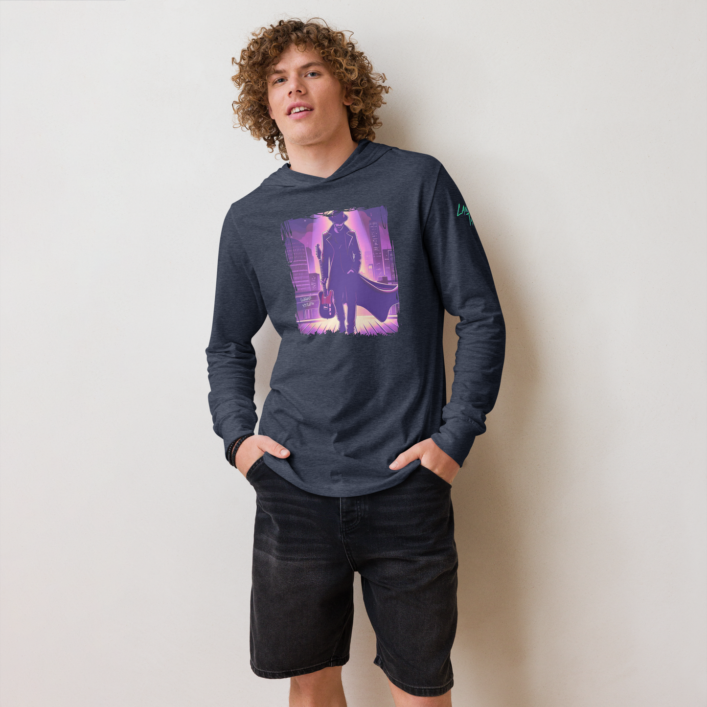 Lance Tyler™ Unisex Hooded Long-Sleeve Tee
