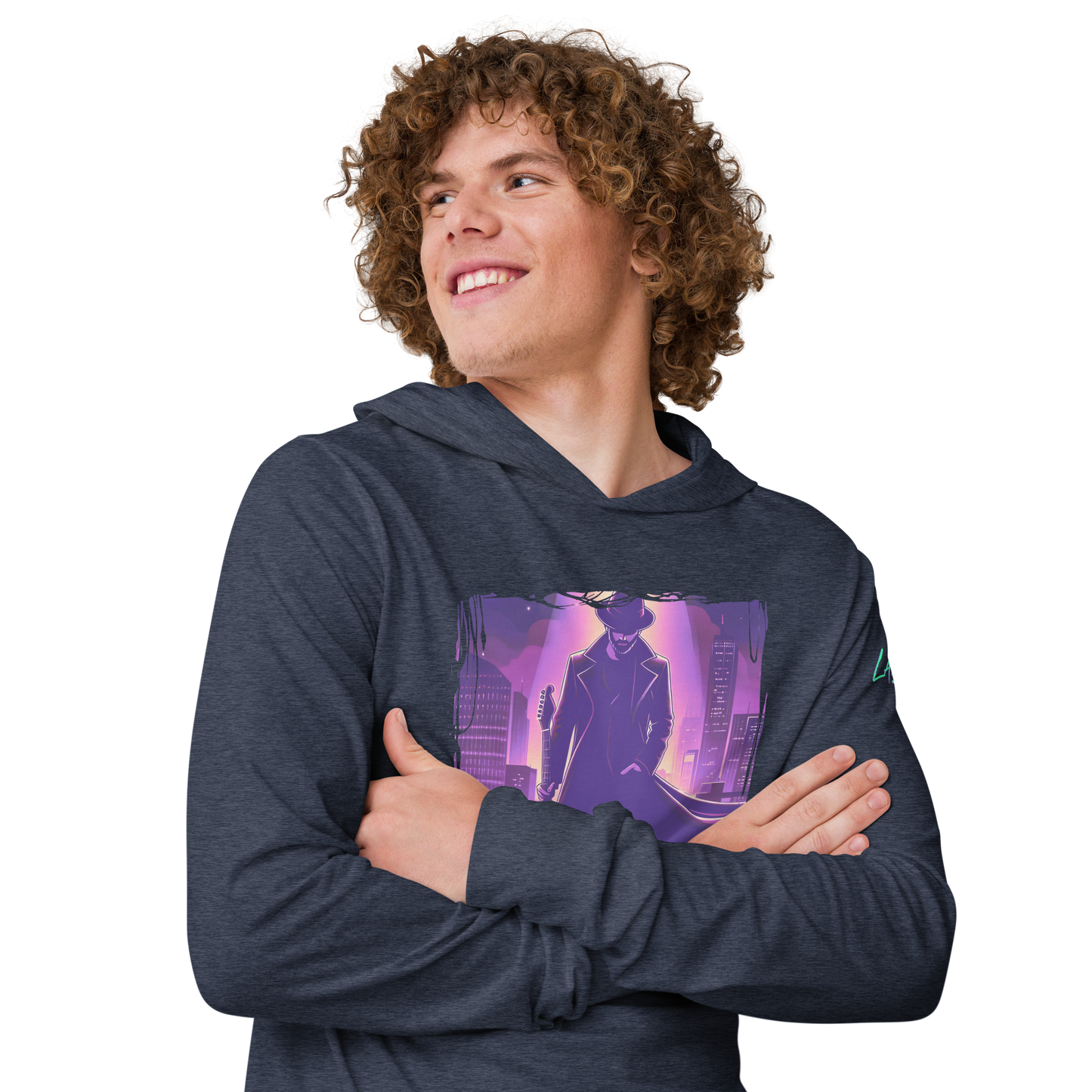 Lance Tyler™ Unisex Hooded Long-Sleeve Tee