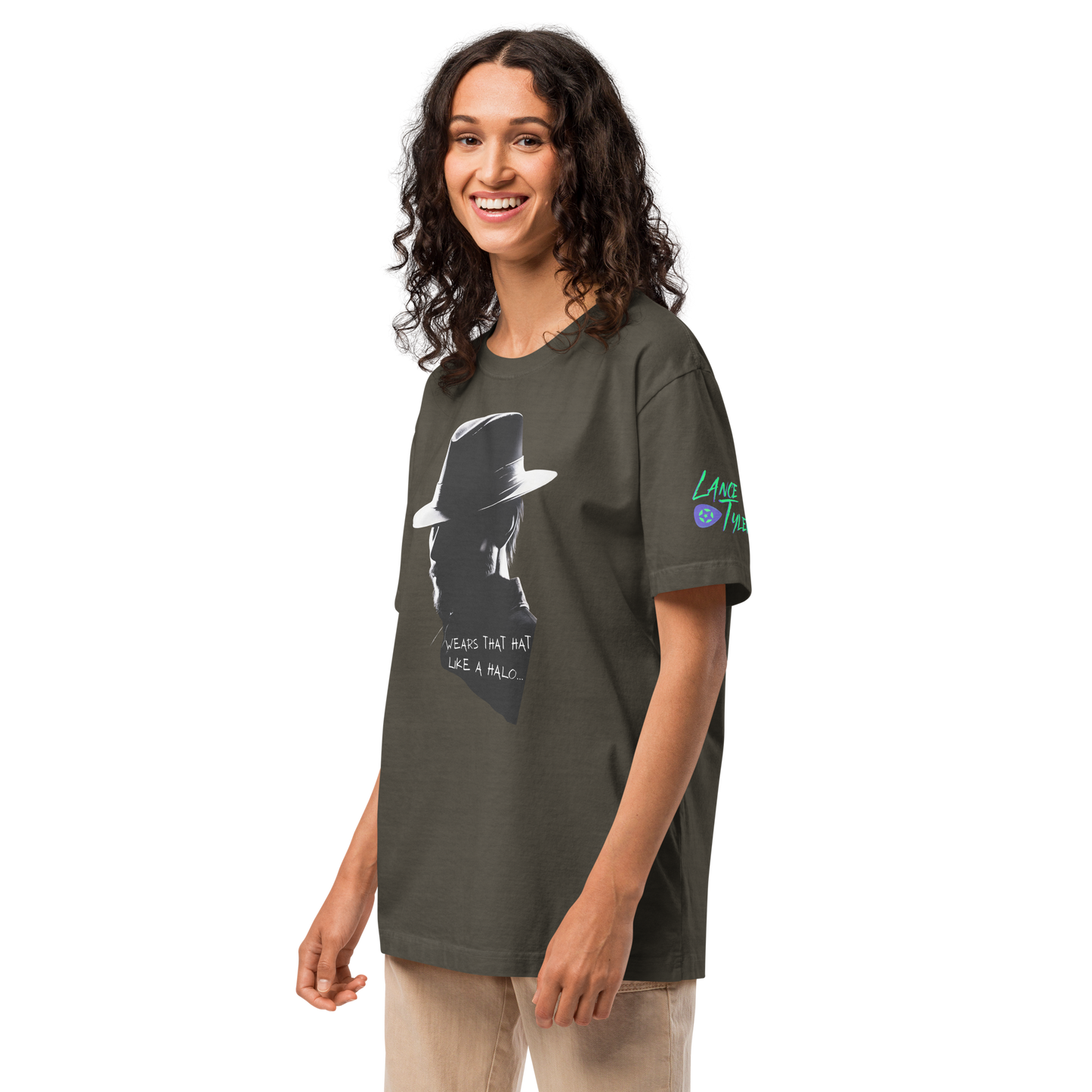 Lance Tyler™ "Hat Like A Halo" Oversized Tee