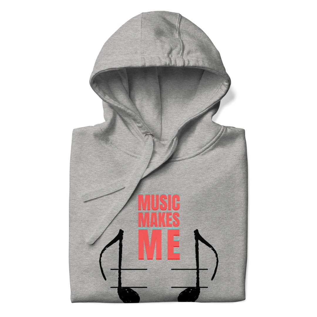 Music Makes Me Smile Unisex Hoodie