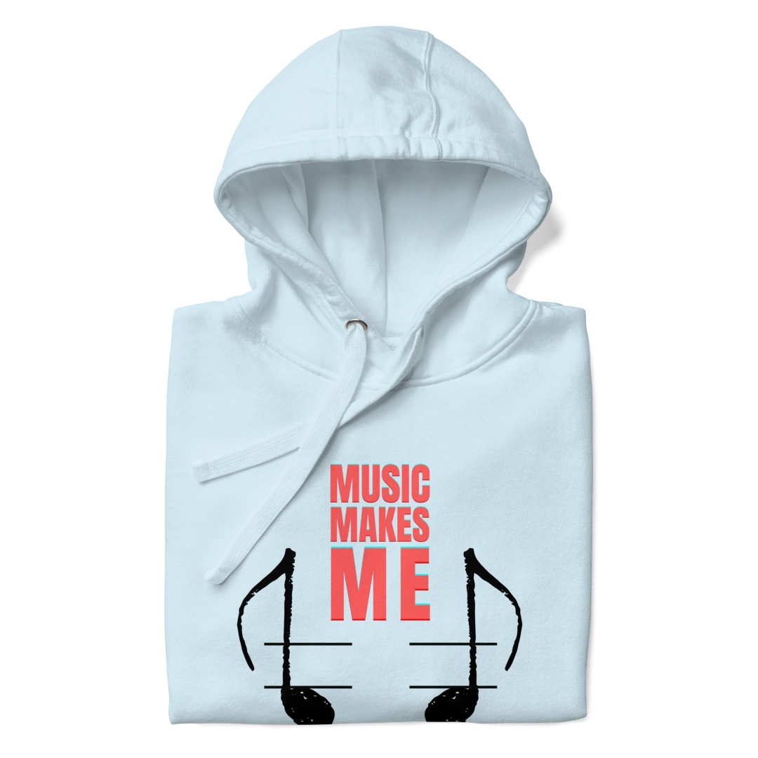Music Makes Me Smile Unisex Hoodie