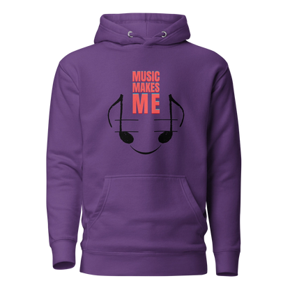 Music Makes Me Smile Unisex Hoodie