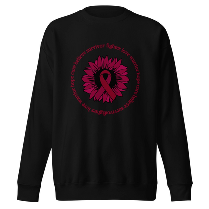 Myeloma Words Sweatshirt