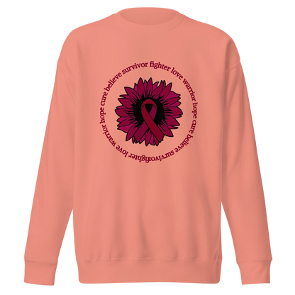 Myeloma Words Sweatshirt