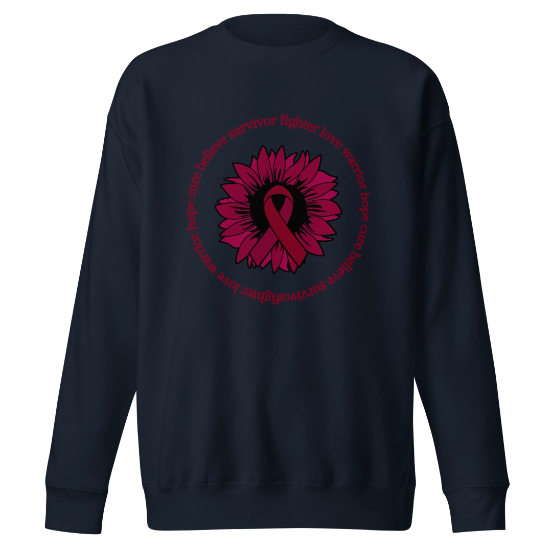 Myeloma Words Sweatshirt