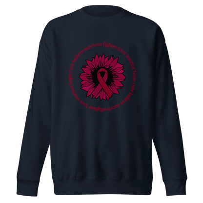 Myeloma Words Sweatshirt