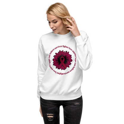 Myeloma Words Sweatshirt