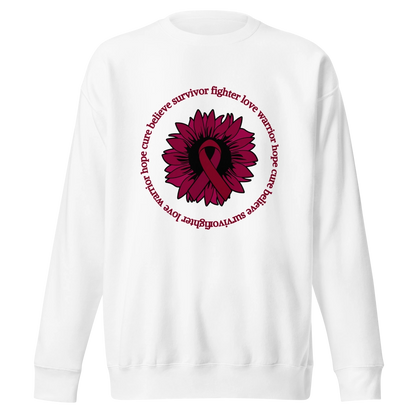 Myeloma Words Sweatshirt