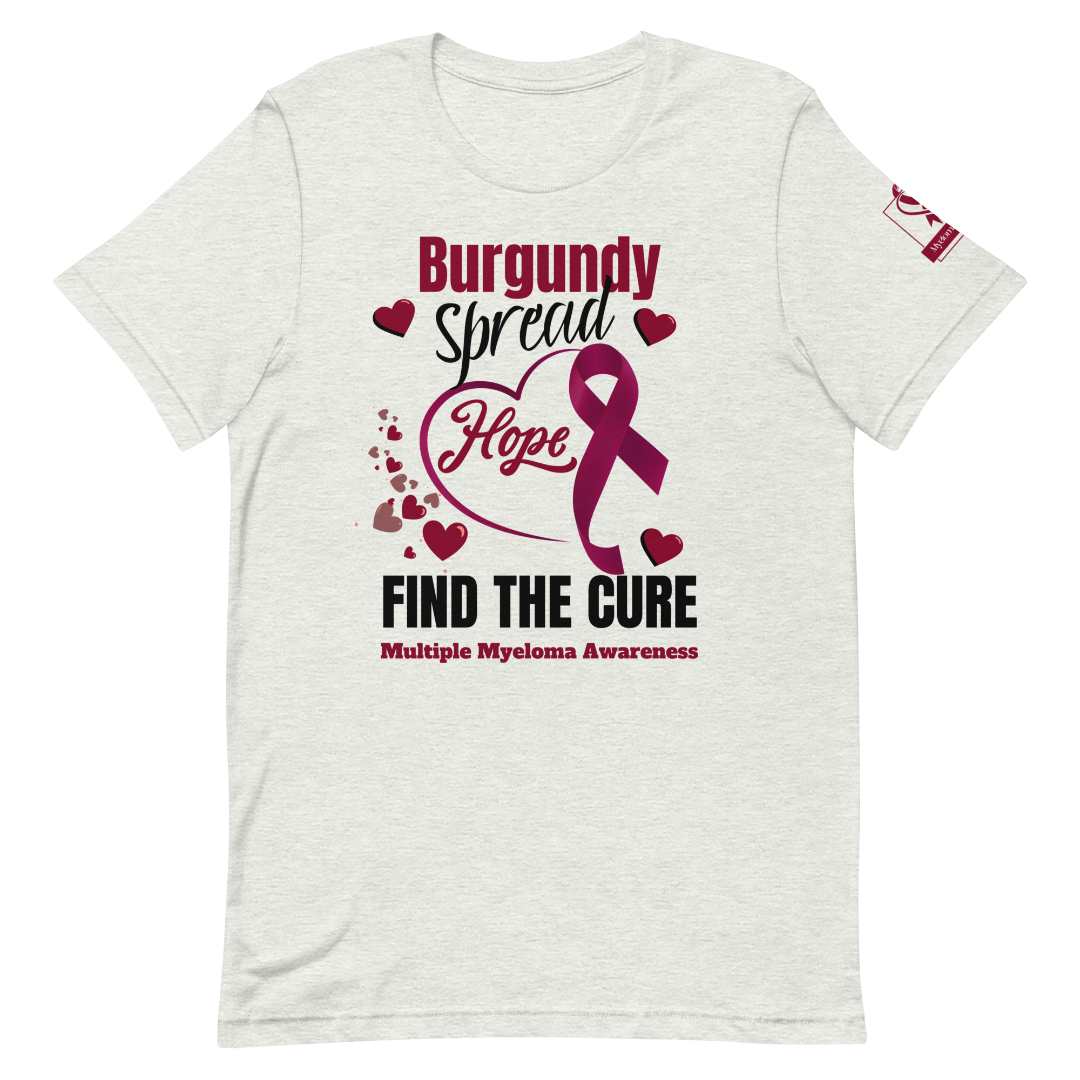 Burgundy For Hope Unisex T-Shirt