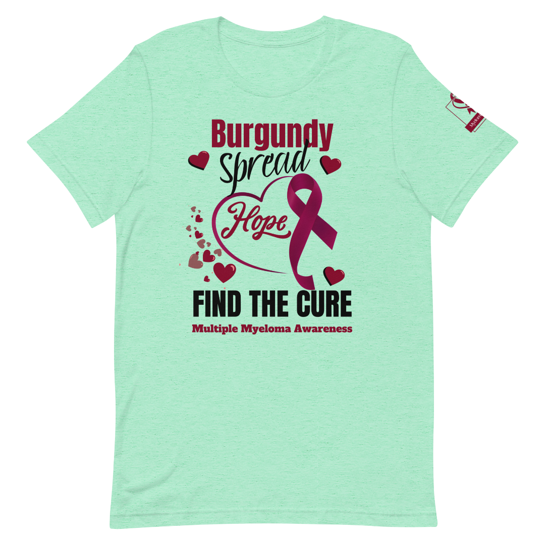 Burgundy For Hope Unisex T-Shirt