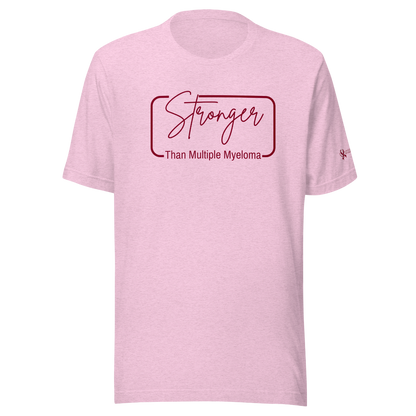 Stronger Than Myeloma Unisex T-Shirt
