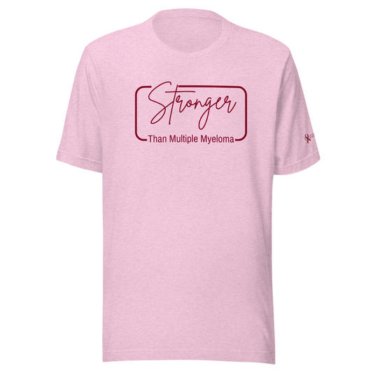 Stronger Than Myeloma Unisex T-Shirt