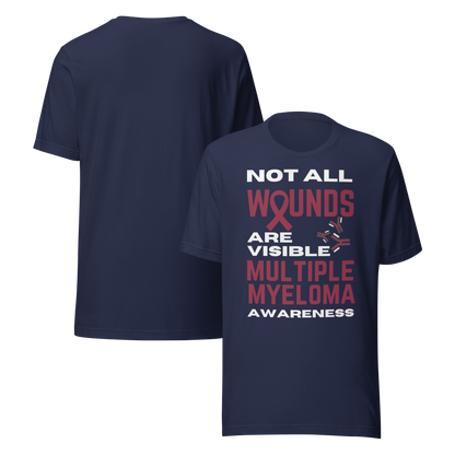 Myeloma Is Not Visible Unisex T-Shirt