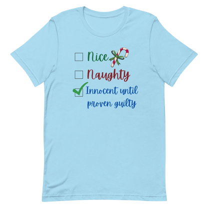 Naughty or Nice Unisex T-Shirt