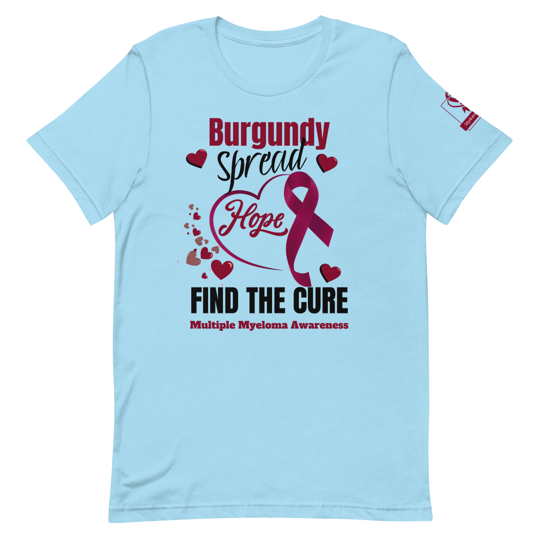 Burgundy For Hope Unisex T-Shirt
