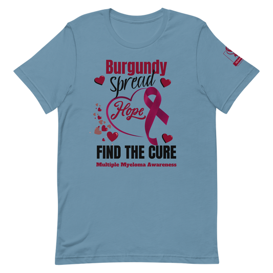 Burgundy For Hope Unisex T-Shirt