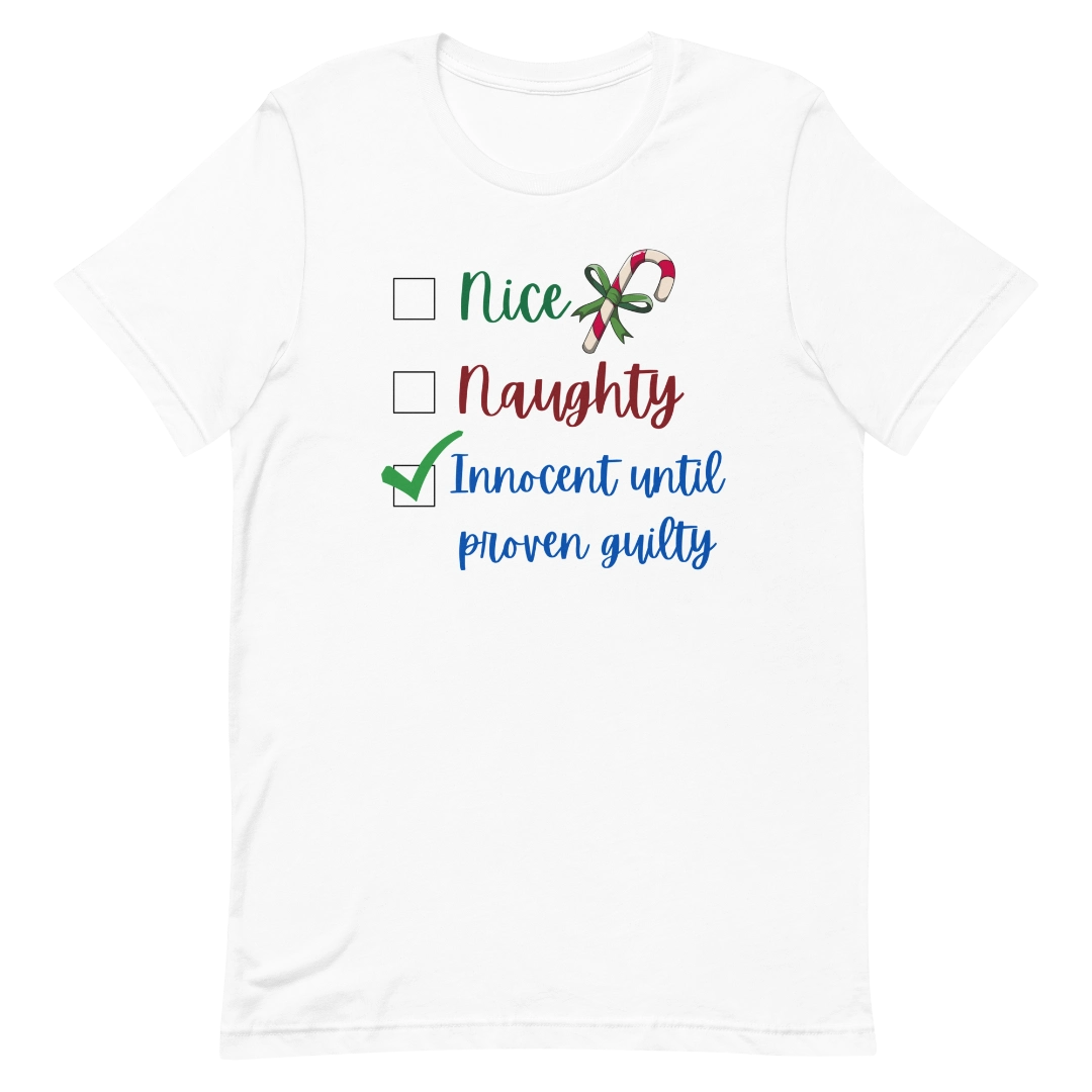 Naughty or Nice Unisex T-Shirt