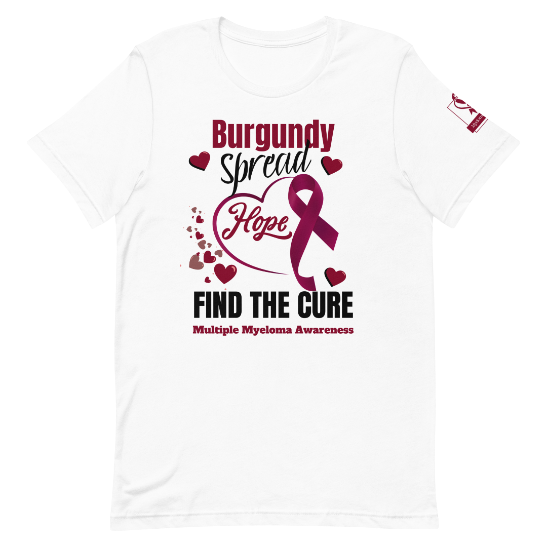 Burgundy For Hope Unisex T-Shirt