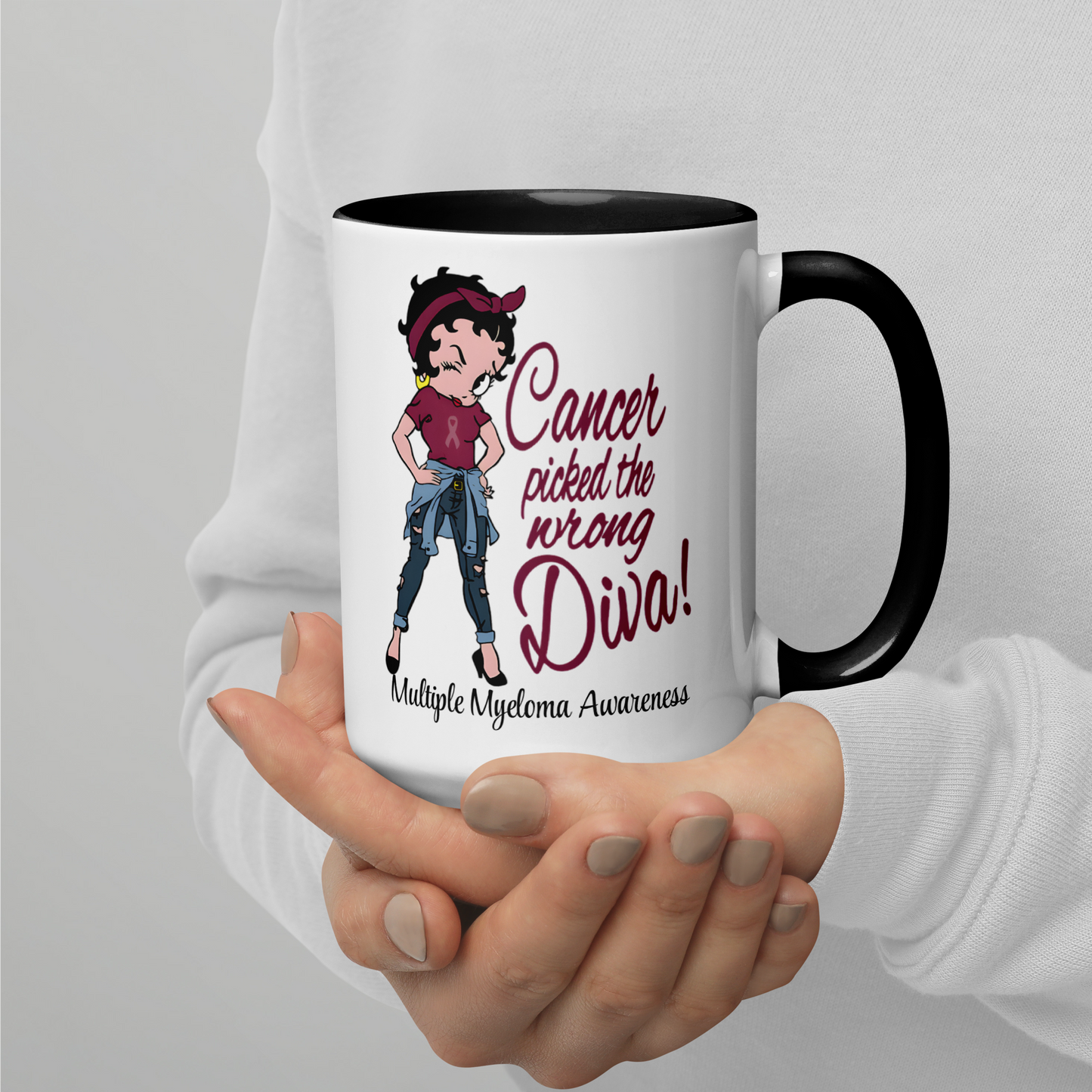 Wrong Diva Mug with Black Color Inside