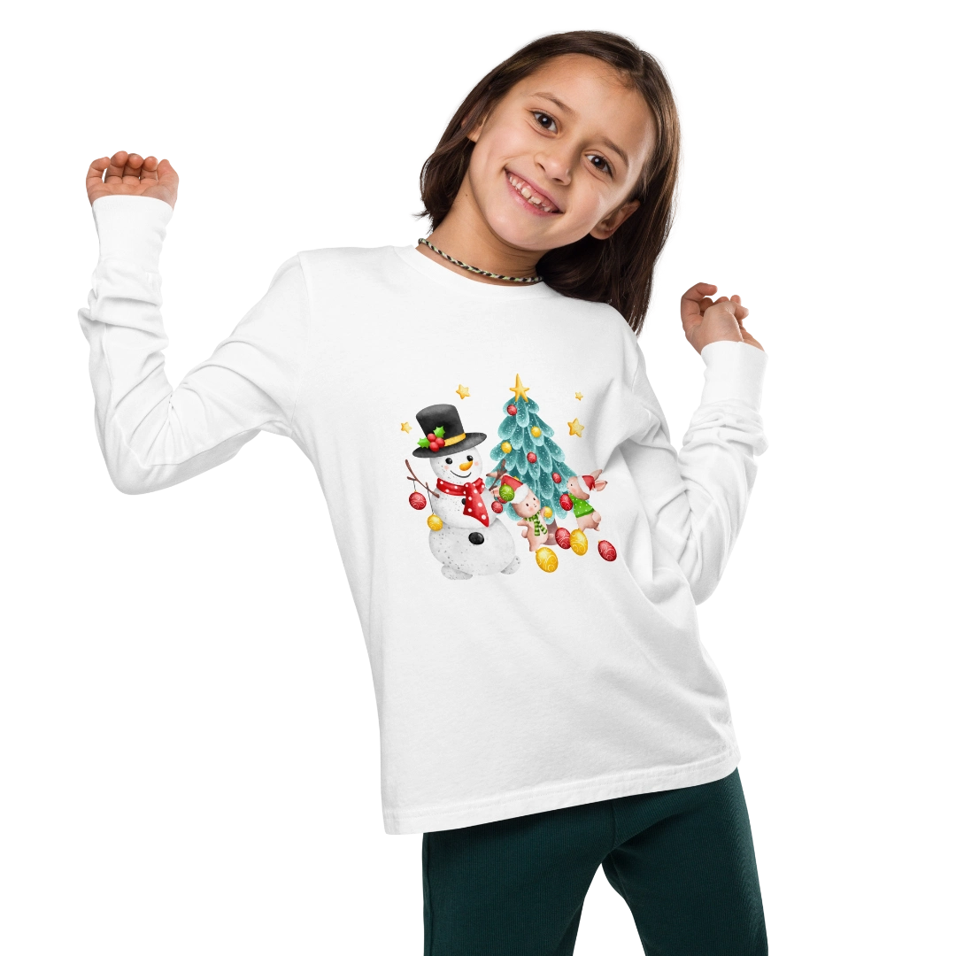 Winter Fun Youth Long Sleeve Tee